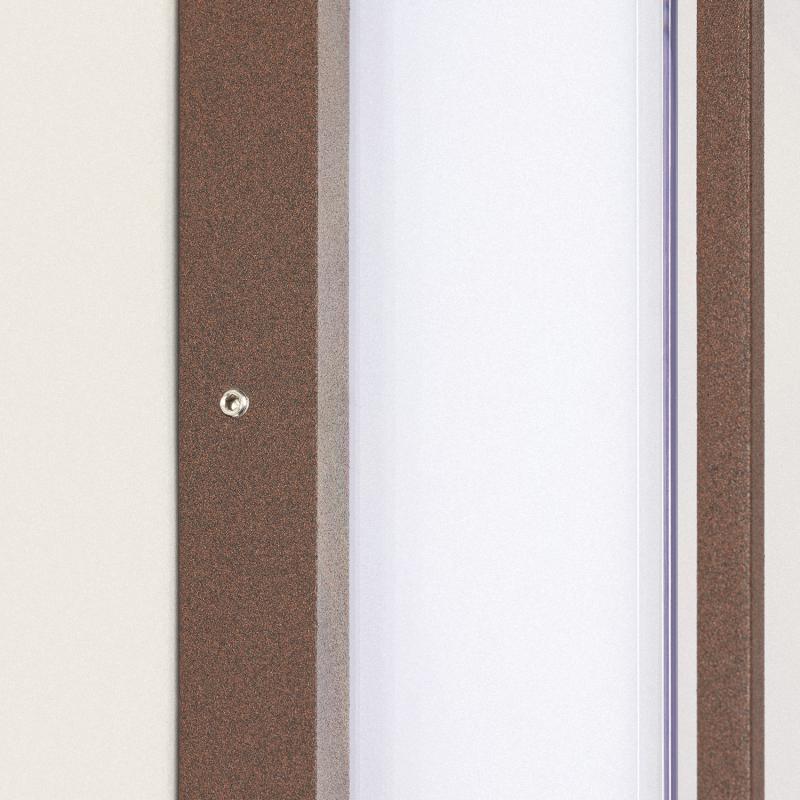 Aplique de Parede Exterior LED 20W Alumínio CCT Seleccionável Duplo Difusor Arelien