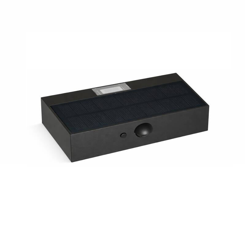 Aplique de Parede Exterior LED 3W Iluminação Dupla Cara com Sensor PIR Karl Solar