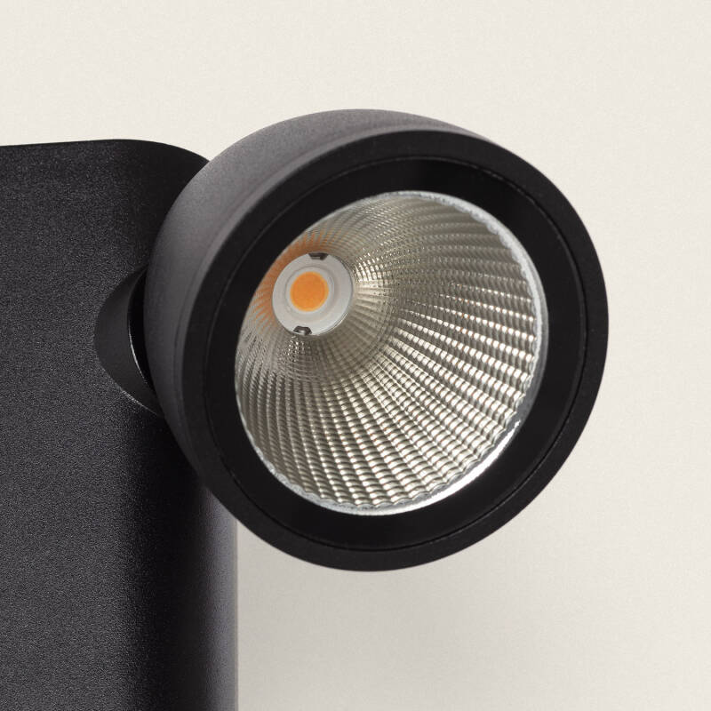 Aplique de Parede Exterior LED 6W Alumínio com Detector de Movimento Abel