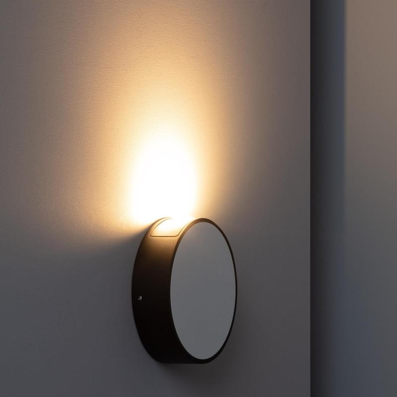Aplique de Parede Exterior LED 6W Alumínio Crono Branco