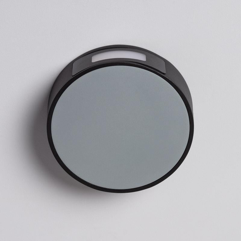Aplique de Parede Exterior LED 6W Alumínio Crono Cinza