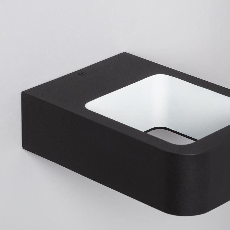 Aplique de Parede Exterior LED 6W Alumínio Iluminação Dupla Asturica