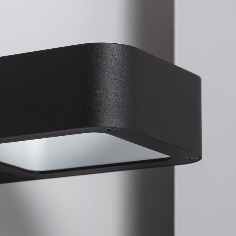 Aplique de Parede Exterior LED 6W Alumínio Iluminação Dupla Asturica