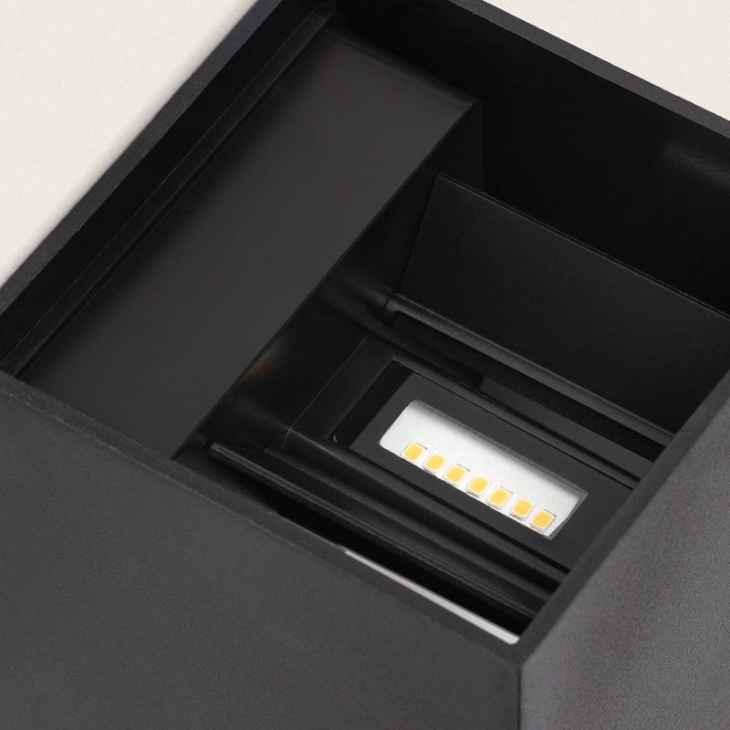 Aplique de Parede Exterior LED Regulável 6W Iluminação Dupla Face Eros
