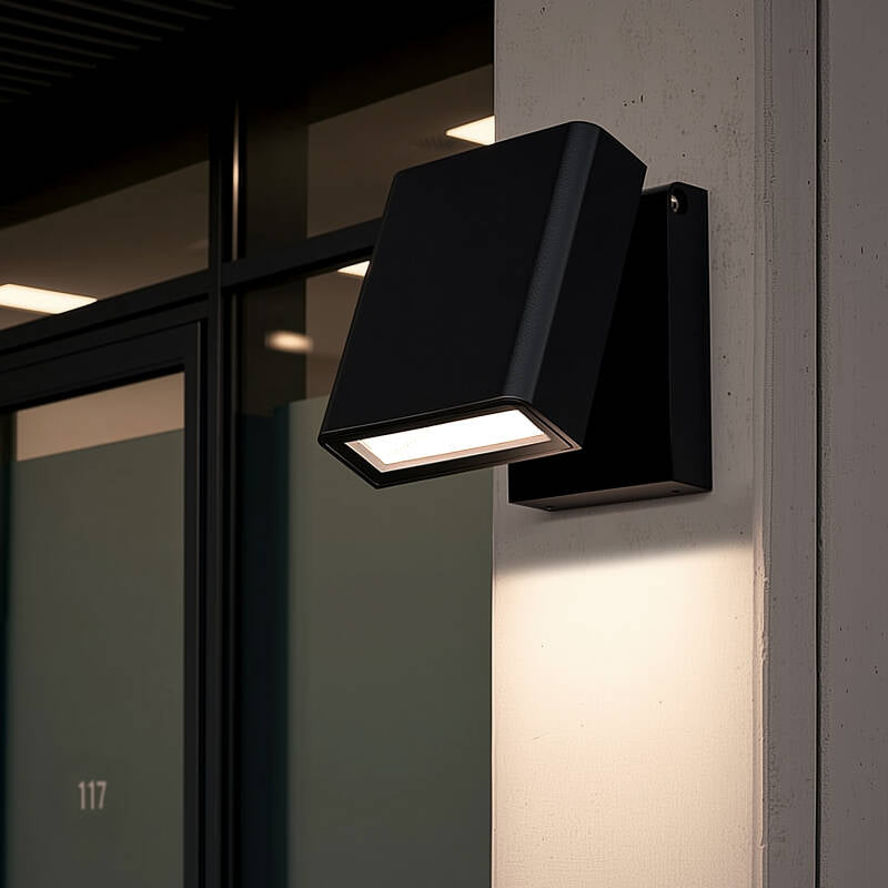 Aplique de Parede Exterior LED 6W Alumínio Mully