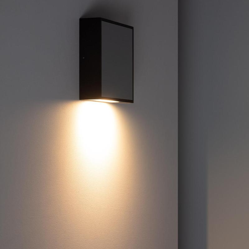 Aplique de Parede Exterior LED 6W Alumínio Roma Cinza