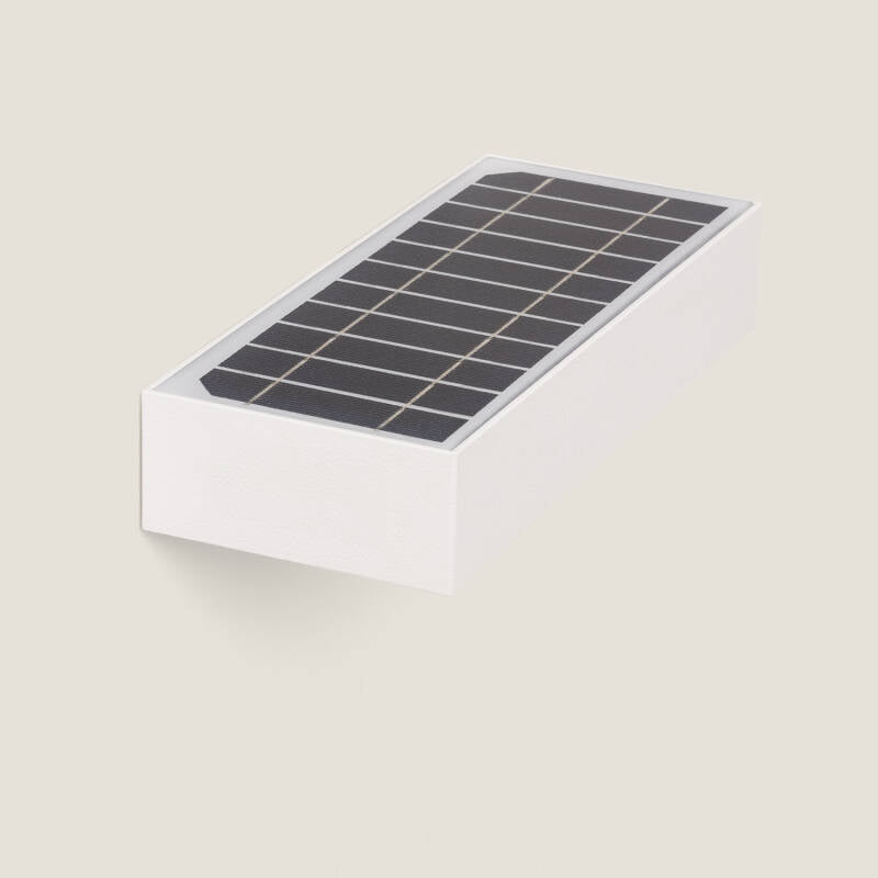 Aplique de Parede Exterior LED 6W Karl Solar Branco