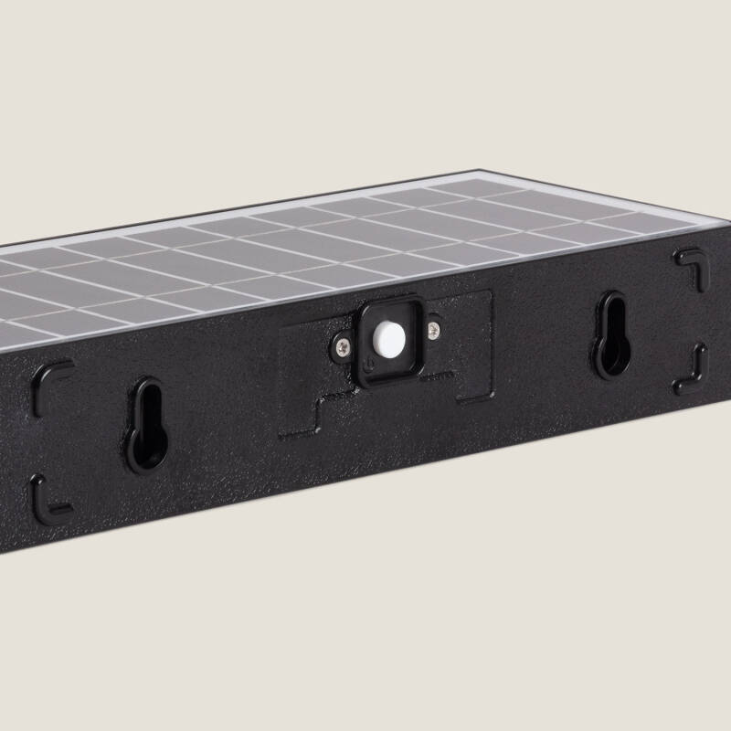 Aplique de Parede Exterior LED 6W Karl Solar Preto