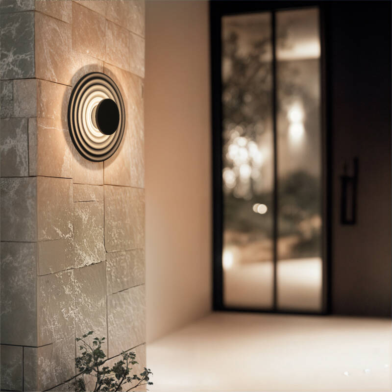 Aplique de Parede Exterior LED 8W Alumínio Darcy
