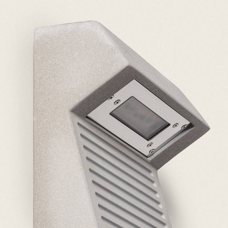 Aplique de Parede Exterior LED 8W Cimento Sealy