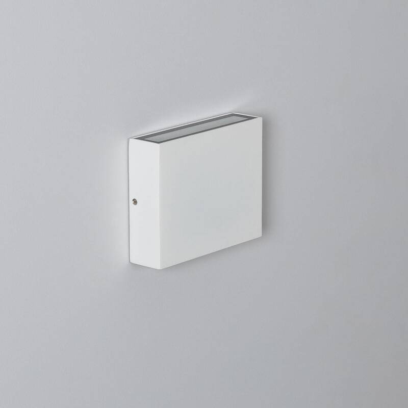 Aplique de Parede Exterior LED com Iluminação Dupla Face em Alumínio Luming II