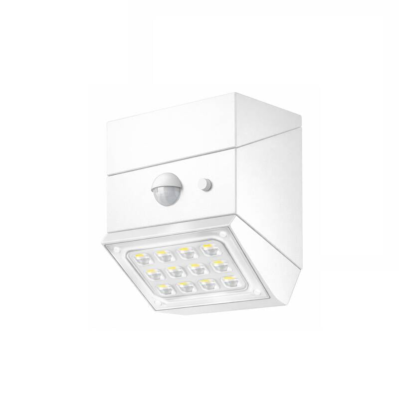 Aplique de Parede Exterior LED de 2,5 W com Sensor de Movimento PIR Twist Solar