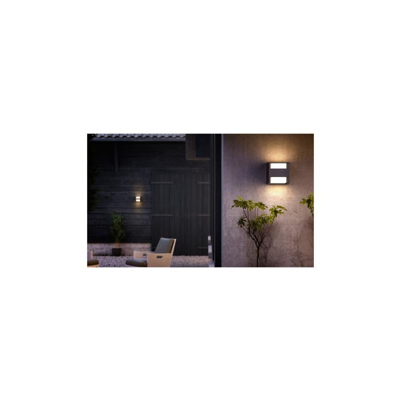 Aplique de Parede Exterior LED Dupla Iluminação 2x4.5W PHILIPS Arbour