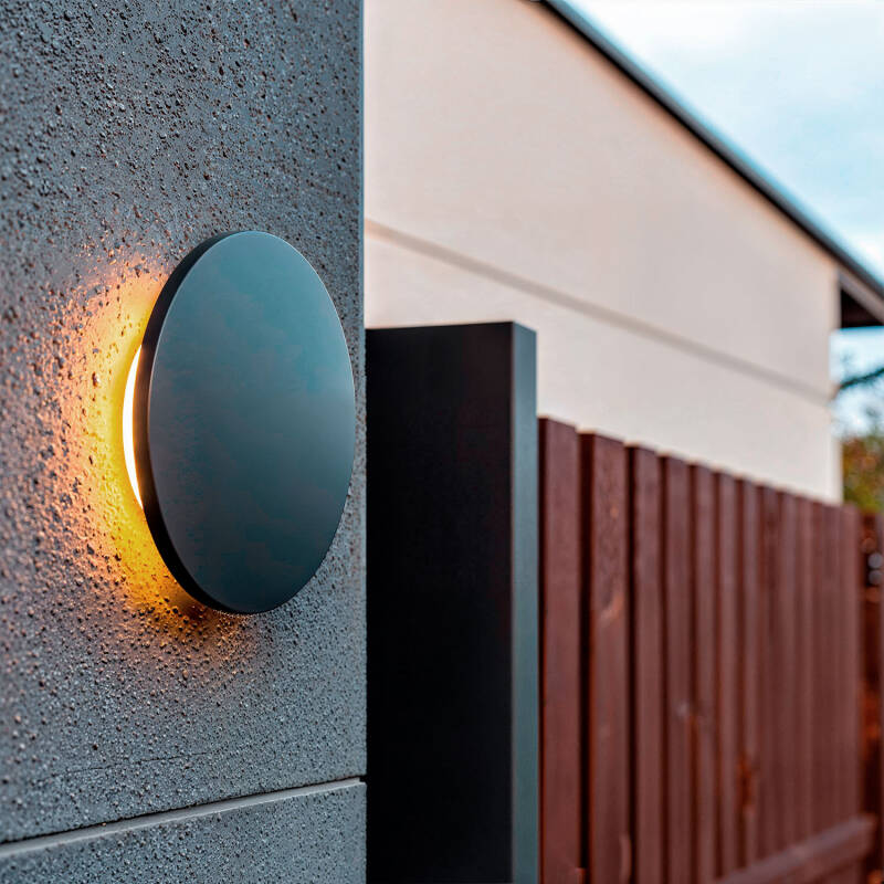 Aplique de Parede Exterior LED em Alumínio Blekkom