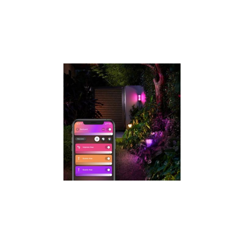 Aplique de Parede Exterior LED White Color 2x8W PHILIPS Hue Impress