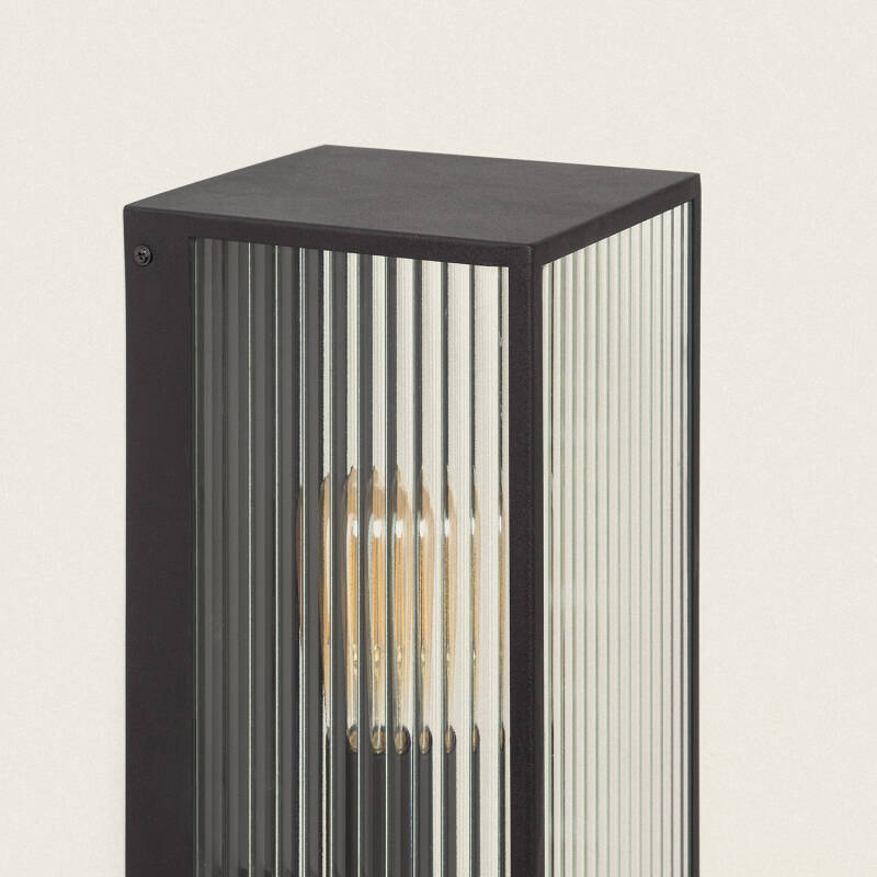 Aplique de Parede Exterior Metal e Vidro Big Taiga