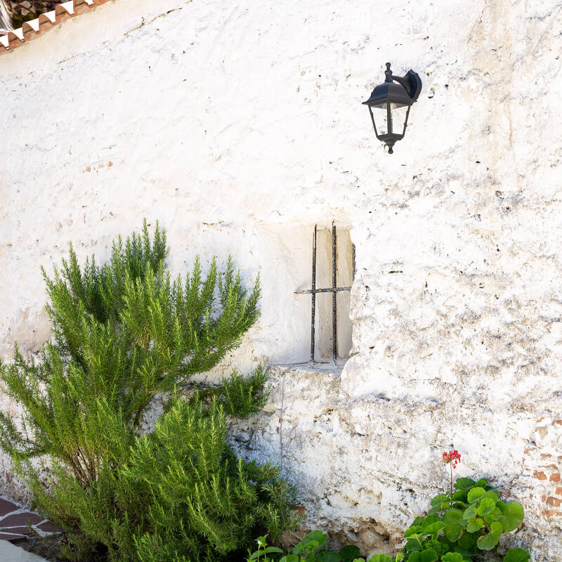 Aplique de Parede Exterior Mini Villa Preto