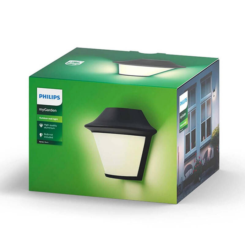 Aplique de Parede Exterior PHILIPS Serres