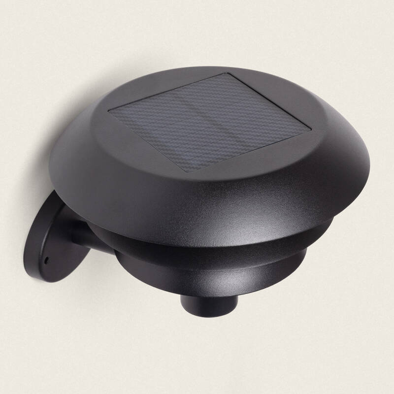 Aplique de Parede Exterior Solar LED 1,5W Alumínio Biel