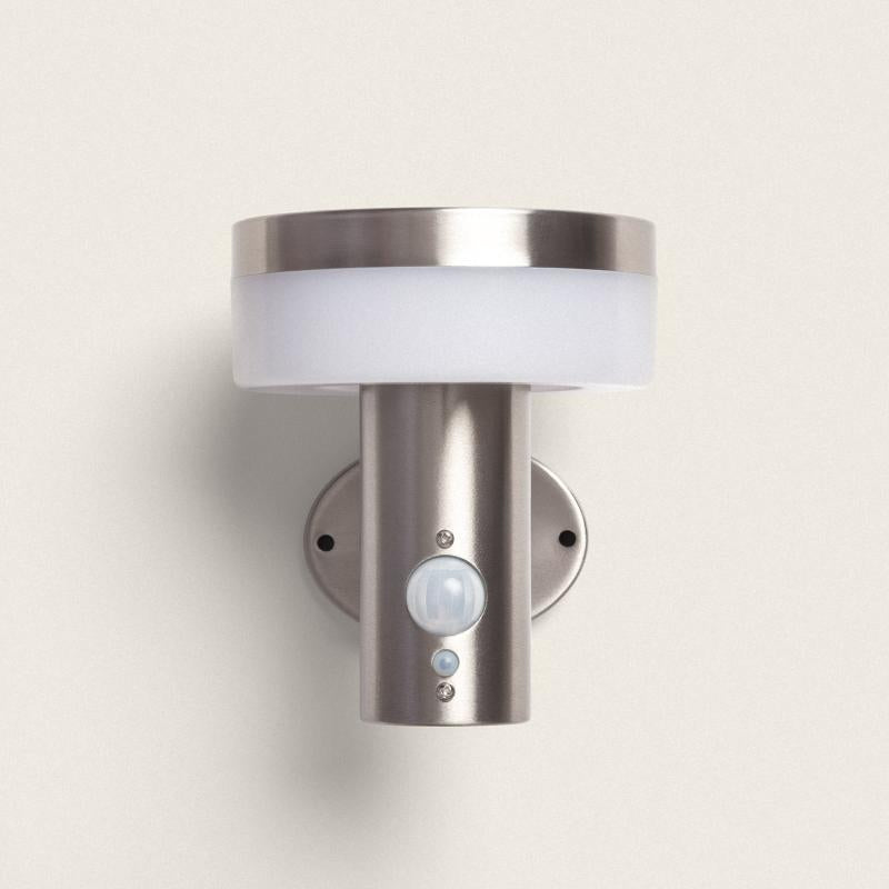 Aplique de Parede Exterior Solar LED 1,5W Alumínio com Sensor de Movimento Ashier