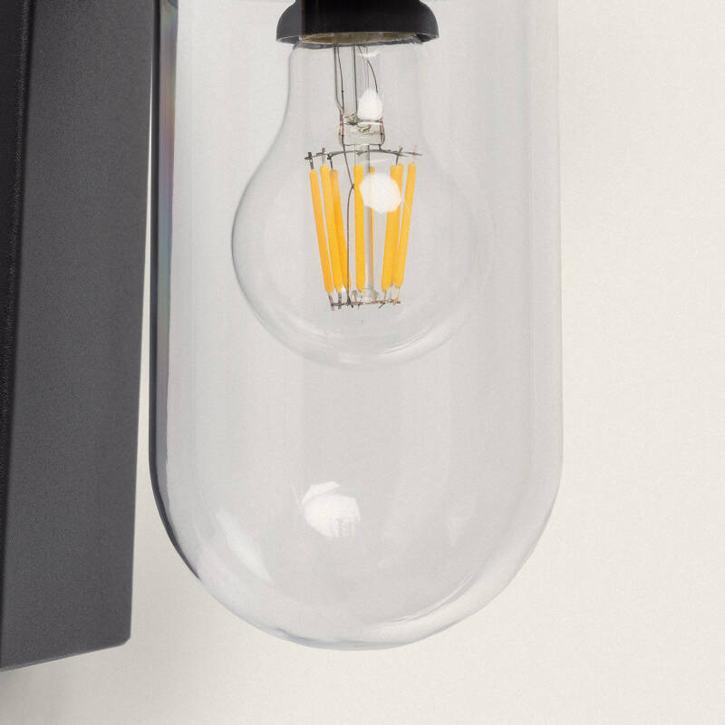 Aplique de Parede Exterior Solar LED 1,5W Alumínio Enzo