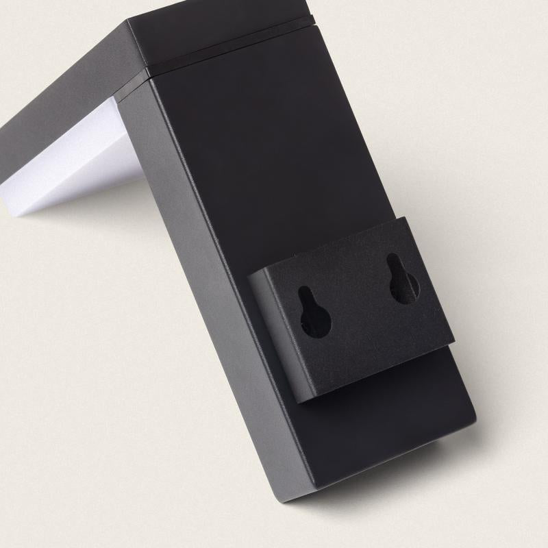 Aplique de Parede Exterior Solar LED 2W Alumínio com Sensor de Movimento Goran
