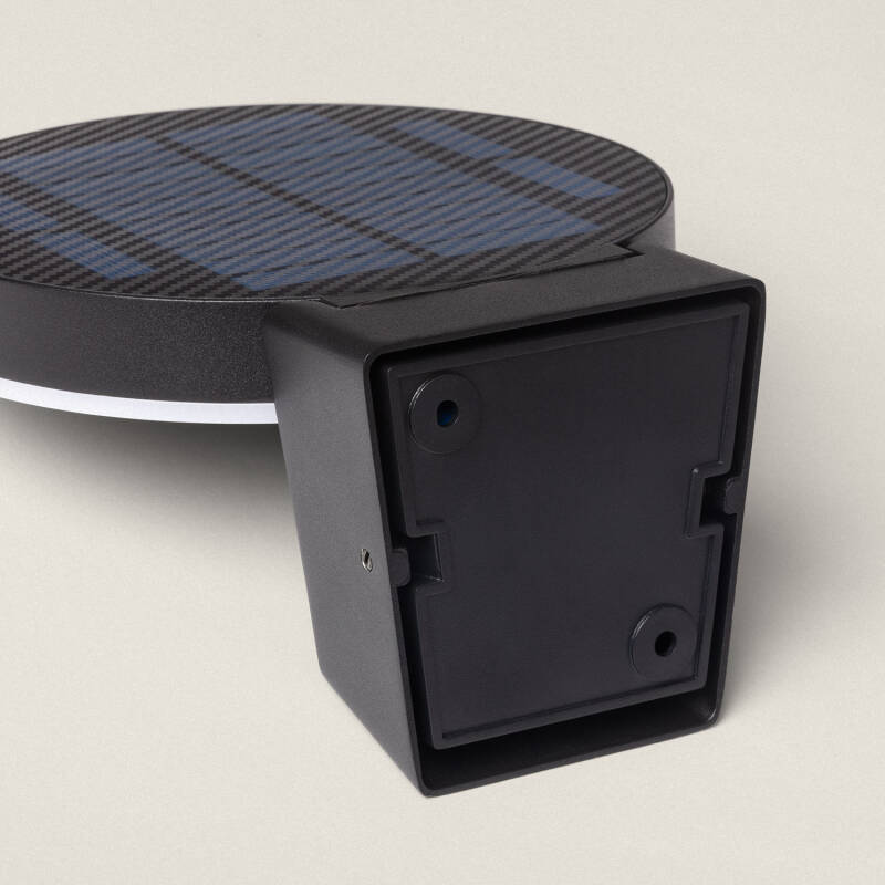 Aplique de Parede Exterior Solar LED 5W Alumínio com Sensor de Movimento Aris