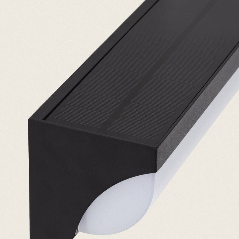 Aplique de Parede Exterior Solar LED 5W Alumínio com Sensor de Movimento Goran