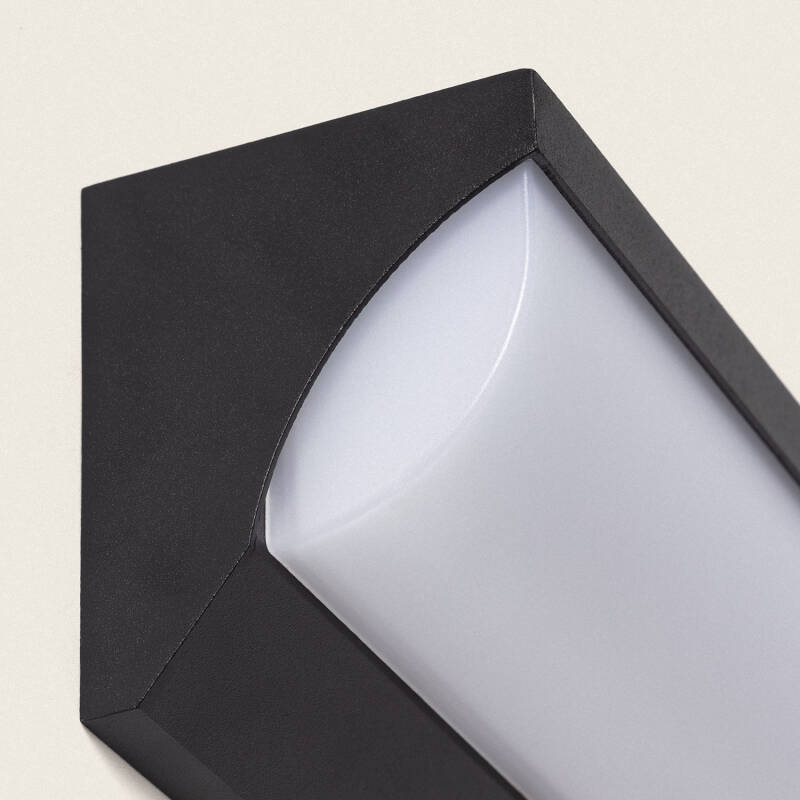 Aplique de Parede Exterior Solar LED 5W Alumínio com Sensor de Movimento Goran