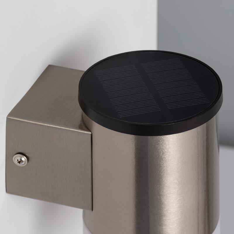 Aplique de Parede Exterior Solar LED Alumínio Bekitro
