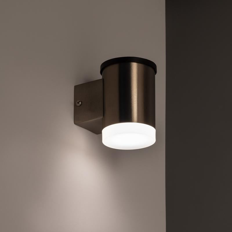 Aplique de Parede Exterior Solar LED Alumínio Bekitro