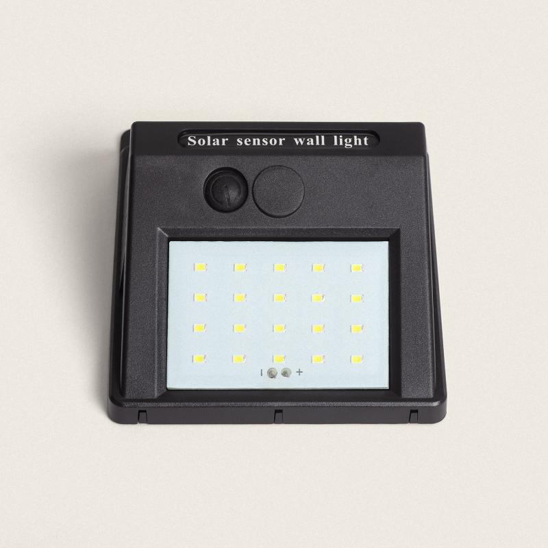 Aplique de Parede Exterior Solar LED IP65 Acendido Crepuscular
