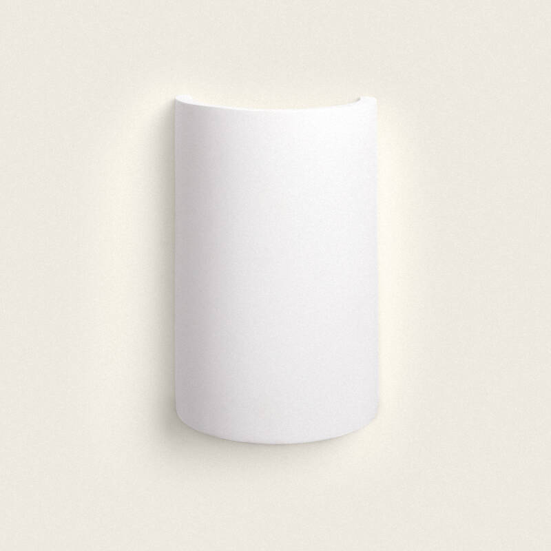 Aplique de Parede Gesso Dupmy Round