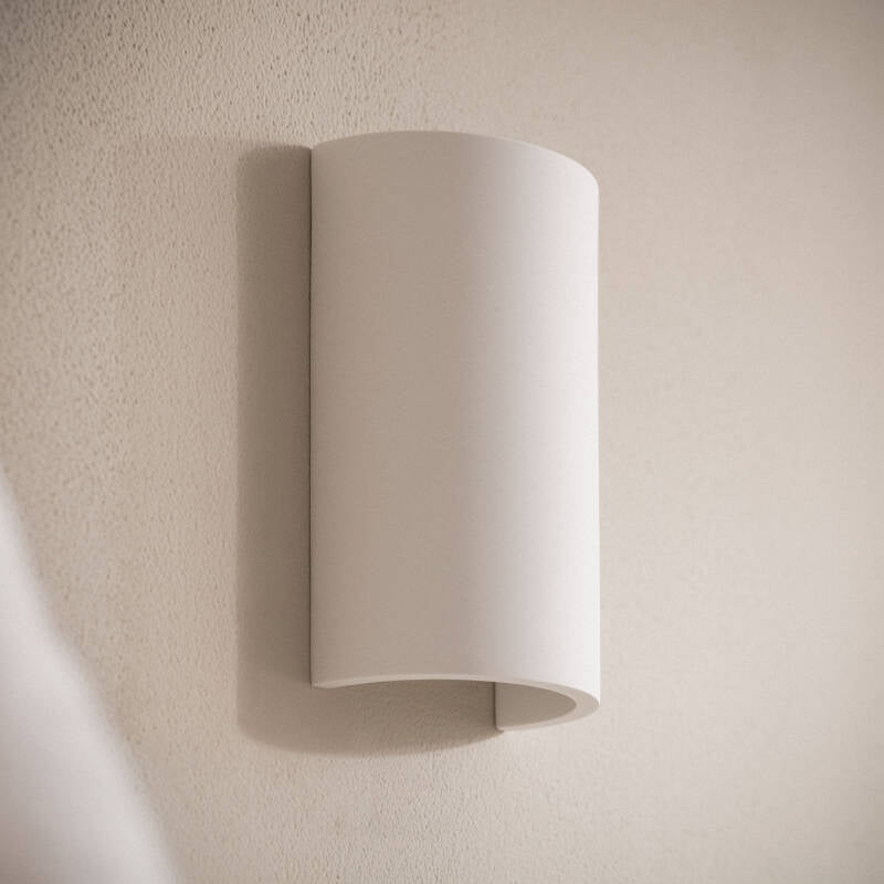 Aplique de Parede Gesso Dupmy Round