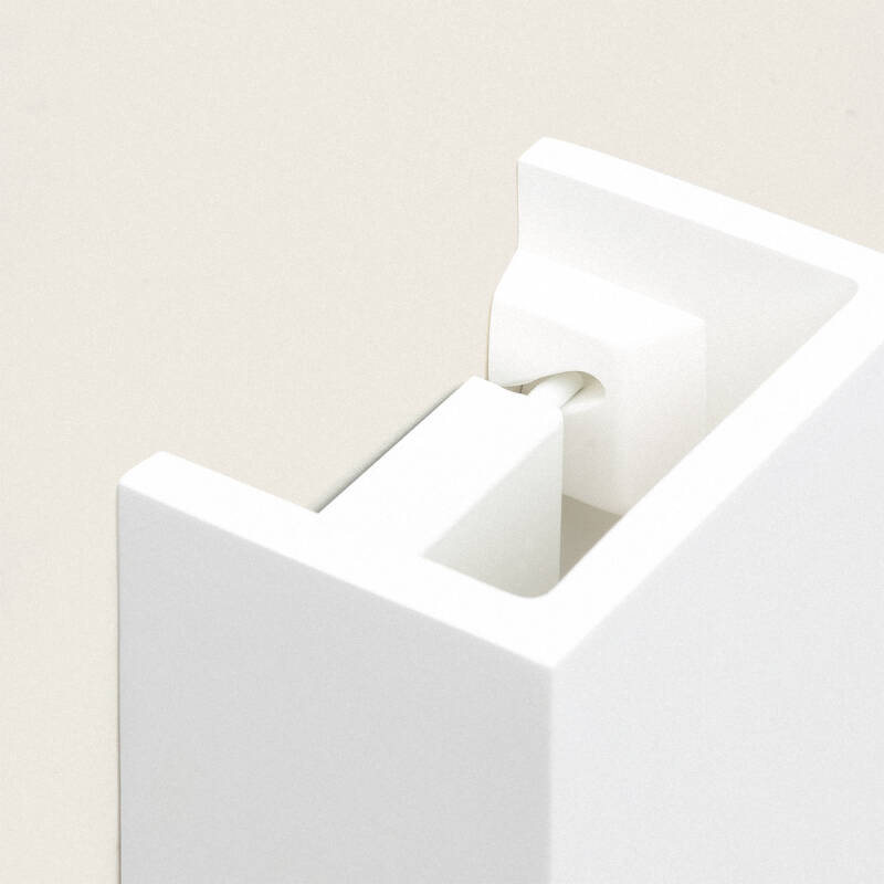 Aplique de Parede Gesso Dupmy Square