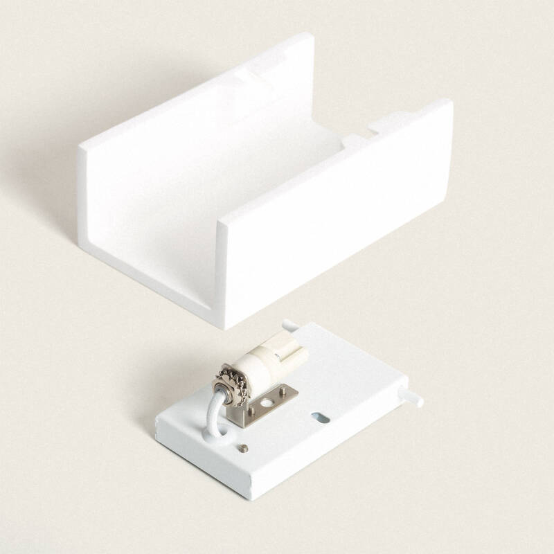 Aplique de Parede Gesso Dupmy Square