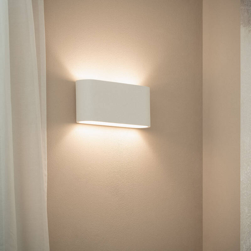 Aplique de Parede Gesso Ebin Round