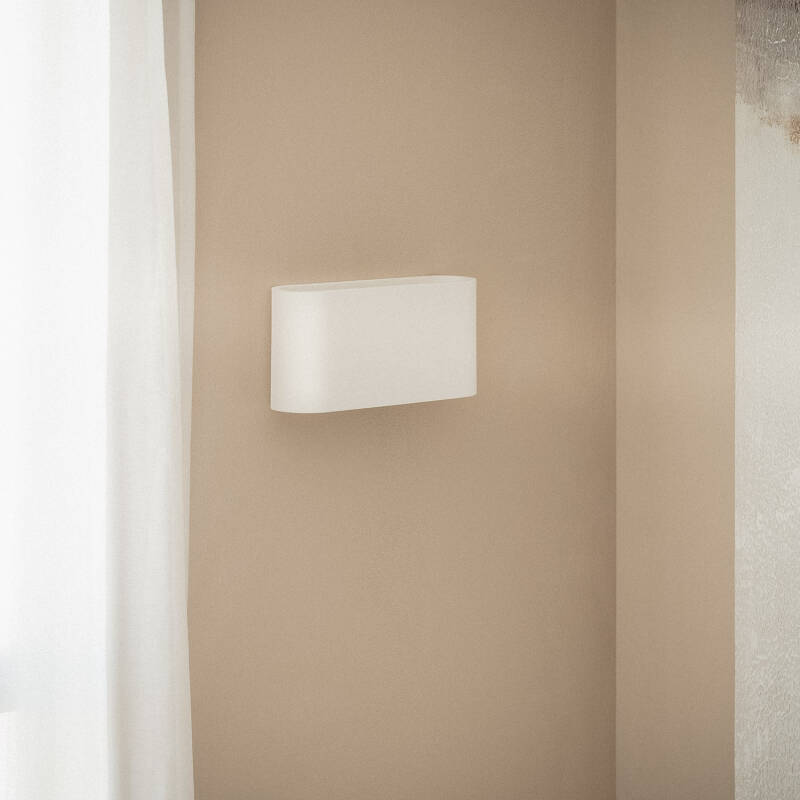 Aplique de Parede Gesso Ebin Round