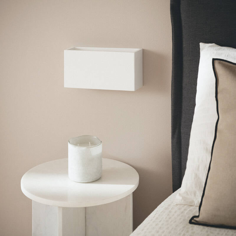 Aplique de Parede Gesso Ebin Square