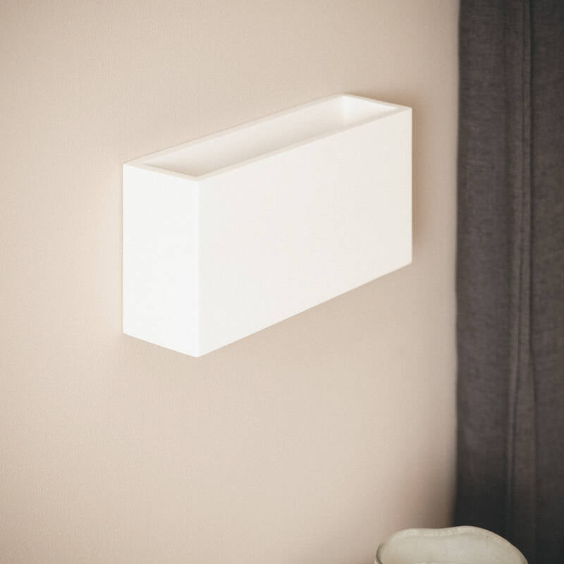 Aplique de Parede Gesso Ebin Square