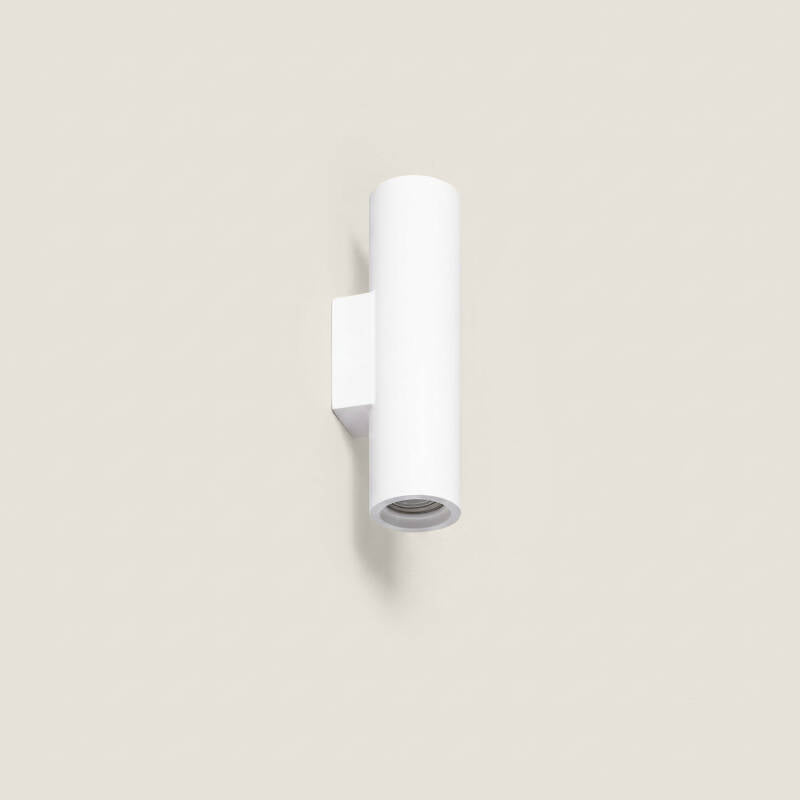 Aplique de Parede Gesso Iluminação Dupla Alejandrita