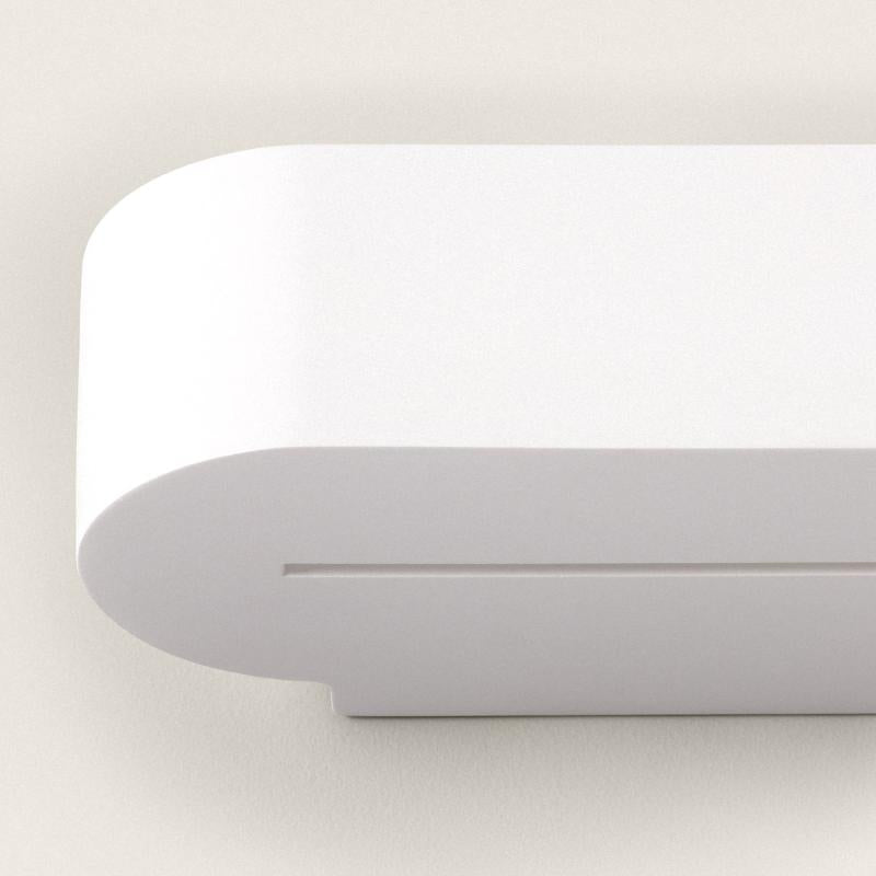 Aplique de Parede Gesso Iluminação Dupla Face Lonjong