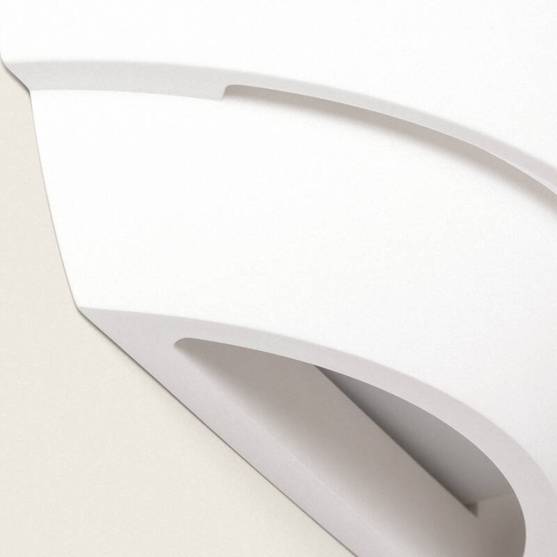 Aplique de Parede Gesso Riben