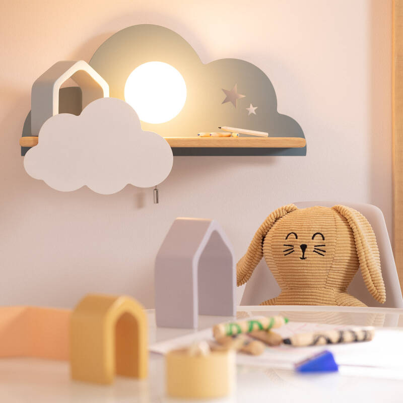 Aplique de Parede Infantil Mahina