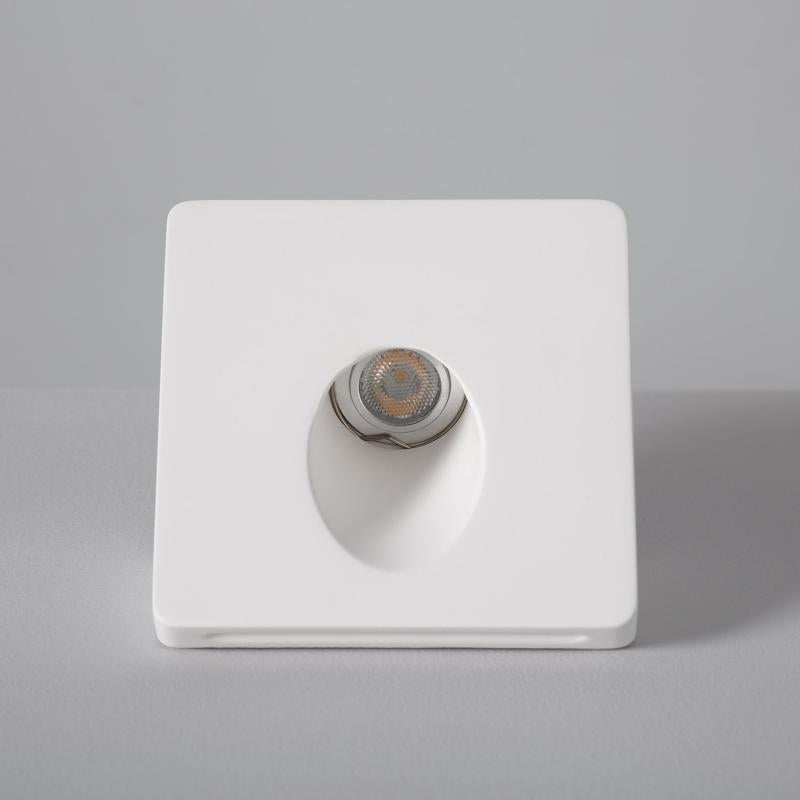 Aplique de Parede Integração Gesso/Pladur LED 2W Corte 103x100 mm