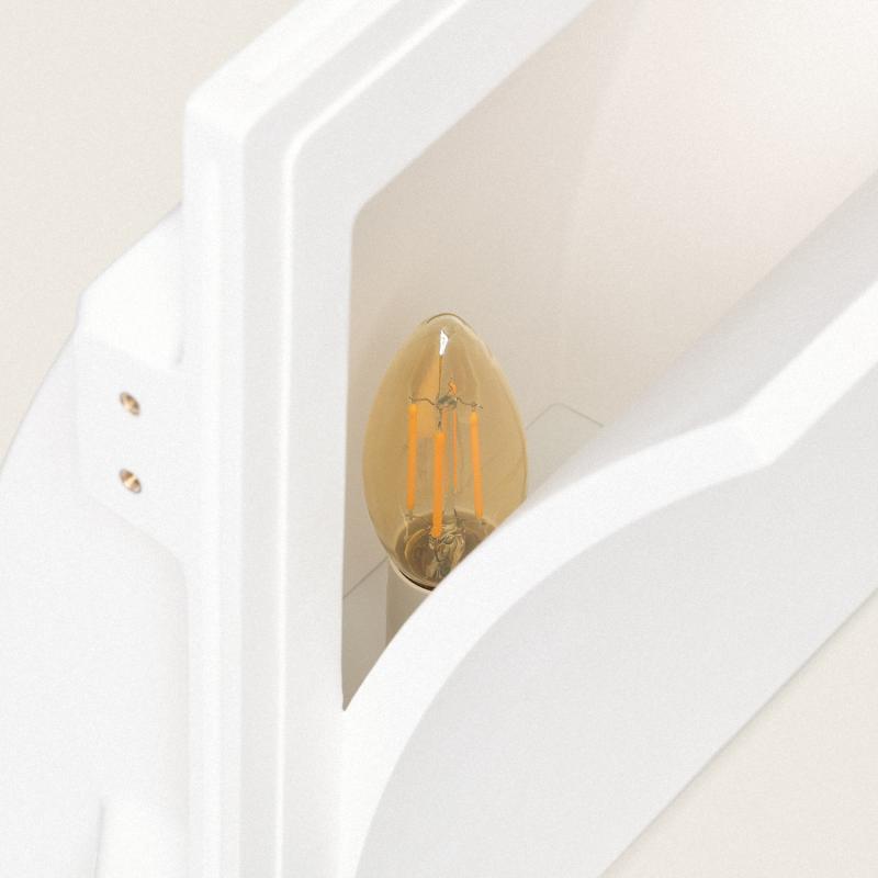 Aplique de Parede Integração Gesso/Pladur para Lâmpada LED E14 Corte 313x253 mm