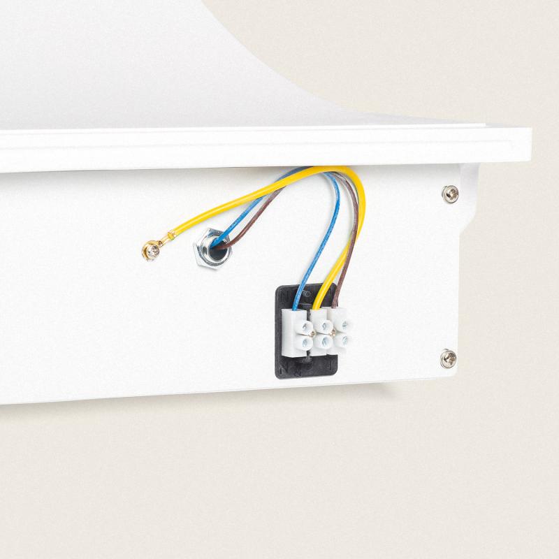 Aplique de Parede Integração Gesso/Pladur para Lâmpada LED E14 Corte 313x253 mm