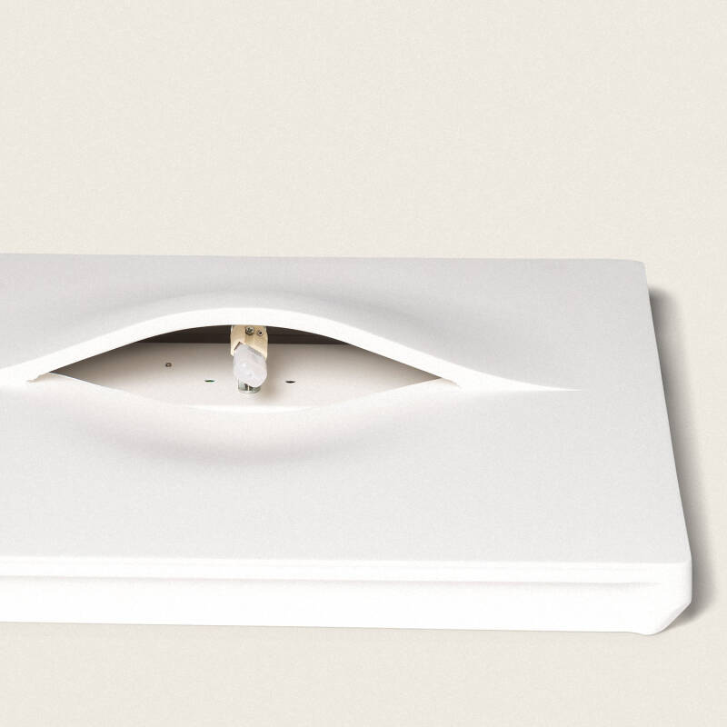 Aplique de Parede Integração Gesso/Pladur para Lâmpada LED G9 Corte 403x403 mm