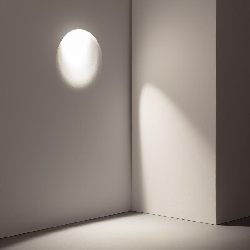 Aplique de Parede Integração Gesso/Pladur para Lâmpada LED GU10 / GU5.3 Corte 353x293 mm