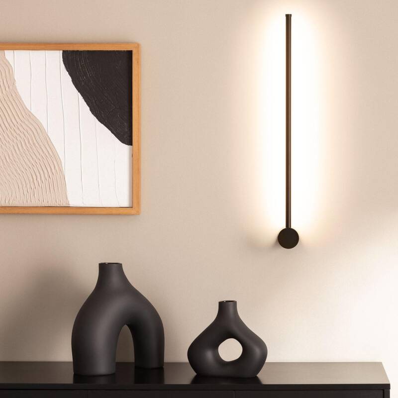 Aplique de parede LED de 10 W em alumínio DeLux